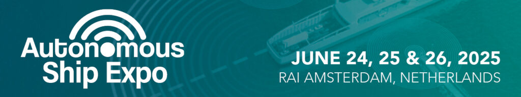 Autonomous Ship Expo 2025 banner.