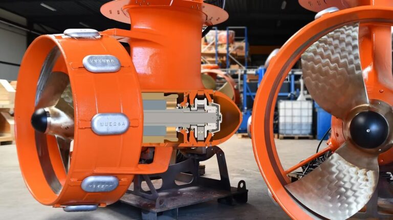 Damen enhances electric pod propulsion in partnership with AAAPropulsion.